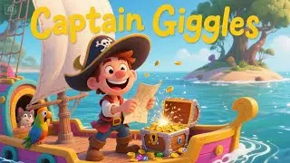 10-Minute Silly Pirate Story for Kids | Captain Giggles&rsquo; Crazy Treasure Hunt#KidsStory #PirateStory