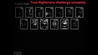 Five Nights at Treasure Island | Ture Nightmare challenge complete (read description)