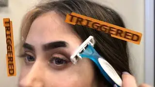 Shaving my Eyebrows (again)