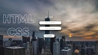 Amazing Login Login Form Design Using HTML & CSS