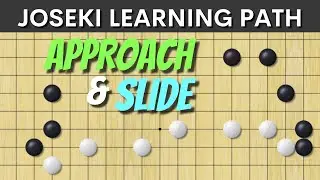 Approach & Slide - Joseki Learning Path, Beginner to 1-Dan! (+ Pro Game Commentary!)