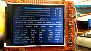 Аудиопроцессор TDA7419 (Arduino)