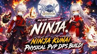 ROO GLOBAL - NINJA KUNAI! PHYSICAL PVP DPS BUILD - CRAZY
