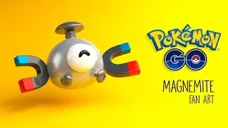 Magnemite - Pokemon Go fan art