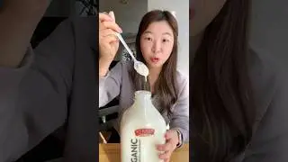 Trying the Viral Cream Top Milk from Straus Family Creamery 🥛 #milk #cream #foodie