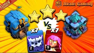 Combo TH12 Super Archer Yeti Kẹp Dơi Đ&aacute;nh C&agrave;n N&aacute;t Th13 Đơn Giản Clash of clans | Akari Gaming