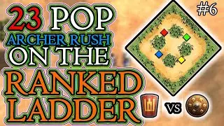Too slow? Trying 23 pop build order in ranked multiplayer in 2025 | Part 6: Lithuanians vs Malay