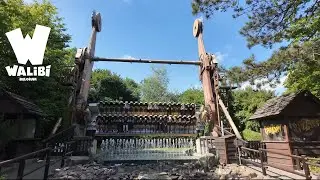 Buzzsaw // Top Spin (Offride) | Walibi Belgium | 🎡4K/UHD