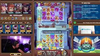 Rush Royale - 5 billion Crit with Monk.