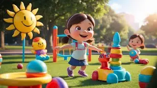 Happy kids Rhyme Summer Song 🏖️ | Sing Along! Summer Fun and HappyVibes |