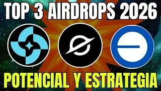 🔥 &Uacute;LTIMA OPORTUNIDAD TOP 3 AIRDROPS 2026 🔥