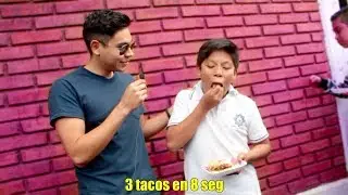 Reto a una secundaria a comer tacos