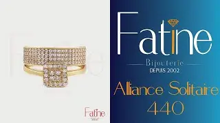 Alliance Solitaire 440 en Or 18 Carats