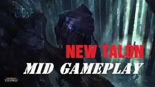 League of Legends: New Talon rework mid v New Katarina - Season 7 Preseason Full Gameplay