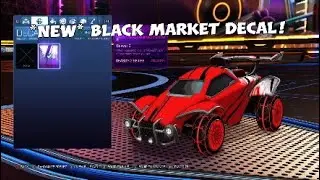 *NEW* Exalter Black Market Decal Showcase! - Rocket League