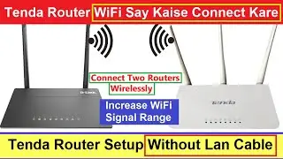 Tenda Router Wireless Settings | Setup Without Lan Cable