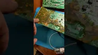 Стиральная машина Samsung Diamond не включается. Ремонт электронного модуля