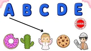 Lkg class English Worksheets | match the letters with pictures | Alphabets ABC song