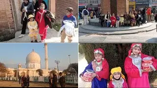 Aaj humne ghuma dal lake...mughal garden. ..hazrat bal ki dargah....by~AKV