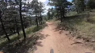 Mountain Biking Evergreen Mountain Trail From Top to Bottom :|: Evergreen, Colorado