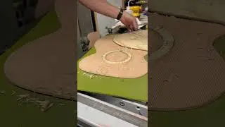 SHAVING THE ROSETTE #guitarmaking #rosettemaking #jonahguitars #danenichols