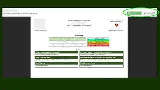 SEND Support Plan   how to access and write a review comment