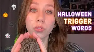ASMR | halloween trigger words 🎃👻🐈&zwj;⬛