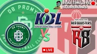 🔴KBL LIVE WONJU DONBU PROMY VS JUNGKWANJANG RED BOOSTERS KOREAN BASKETBALL LEAGUE 01-11-26