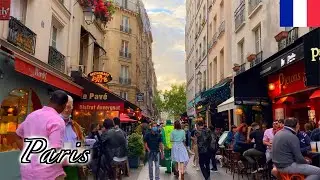 🇫🇷Paris Summer Walk - Rue de la Verrerie | Rue des Lombards -【4K 60fps】