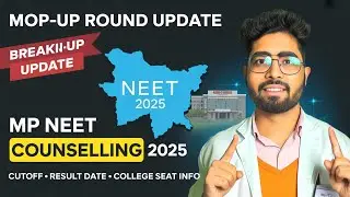 Latest update on Mop round 👀 MP NEET counselling 2025 ✅ | 3rd Round MP NEET 2025 |