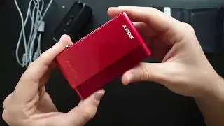 Sony Cybershot T900 red .. My first Digital Camera !!