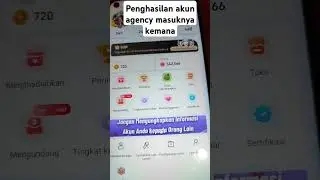 cara cek penghasilan akun agency di poppo live #poppolive #tutorial #penghasilanakunagencypoppo