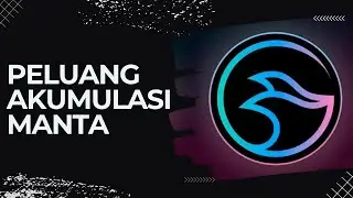 [MANTA]🚨PRICE ACTION🚨MANTA DIAPIT BULL & BEAR | KEY LEVEL PALING PENTING UNTUK MANTA RALLY | #DYOR