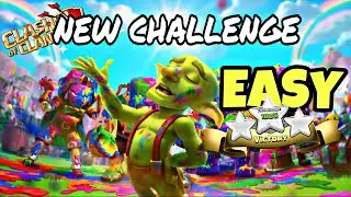 Get 3 Star Easily In Painter King Challenge (Clash Of Clans)