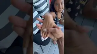 My Daughter When She Gets Her Nails Done 😂