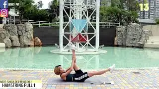 10MIN FULL BODY PILATES WORKOUT// INTENSE VERSION// NO EQUIPMENT/ KRIS FIT