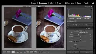 How to use presets to edit Food Photography in Adobe Lightroom