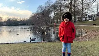 Swanshurst Park - Moseley , Birmingham | frozen pond #swanshurst #birmingham #park #kids #recreation