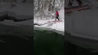 Как выйти на воду зимой и не намочить ноги