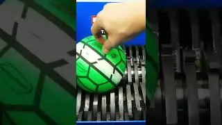 Ball vs shredding machine! #shorts