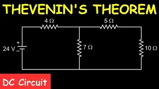 Thevenin's theorem Solved Example | Electric Circuits | Network Analysis | Network Theory