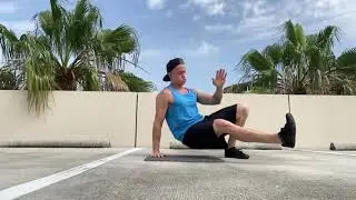 Focused Training High Plank Kick Through