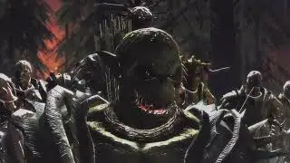 Dragon Age Origins Gameplay Part 3 (Story only scenes) [1440P] Ostagar Darkspawn battle cutscene