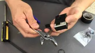 Как заменить черный объектив GoPro 3+ + линзу фокусировки + наконечник модуля фокусировки Infinity