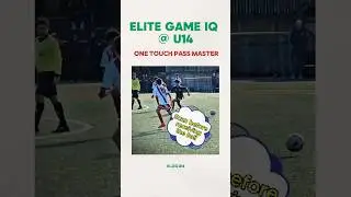 One-Touch Pass Master: Elite U14 Midfielder Ball Speed & Vision in Tight Spaces ⚡