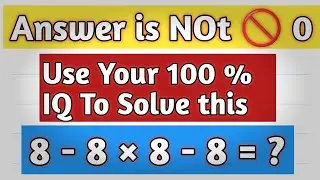 This math problem may fool you guys | Simple Math tricks @TheKhalilIFY #maths 