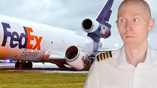 Plane Catches on Fire