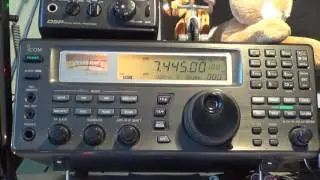 BBC World service at 1950 UT from Madagascar relay