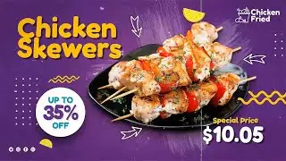 Videohive Grill Chicken Menu Combo Promo &raquo; Free After Effects Templates   Premiere Pro Templates