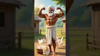 funny video garib kasan morga ko pochta hai thu anda keyu nahi date #ai #motivation #aivideo #comedy
